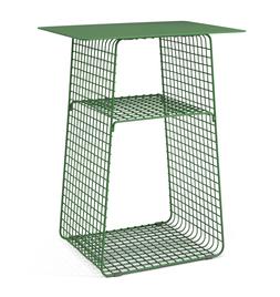 Habitat Cal Metal Bedside Table - Green, £35, 7044234