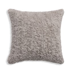 Habitat Faux Fur Neutral Carved Cushion 43x43, £12, 7485934
