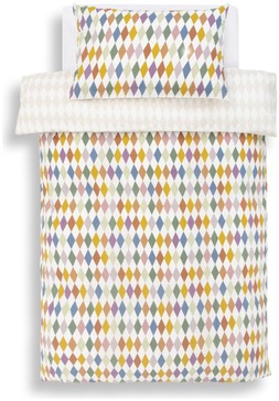 Habitat Harlequin Print Kids Bedding Set - Single, £13, 2727460