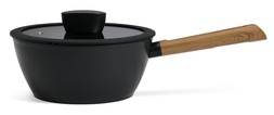Habitat Industrial Wood Effect 20cm Saucepan, £18, 4547363