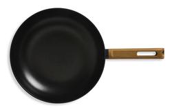 Habitat Industrial Wood Effect 28cm Wok with Lid, £22, 4563165