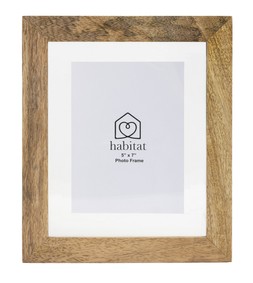 Habitat Mango Wood Frame 5x7, £12, 5827628