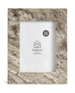 Habitat Marble Frame 5x7, £15, 7049411