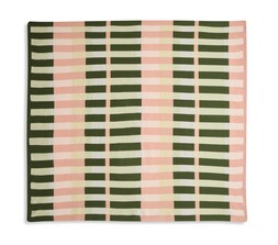 Habitat Midcentury Knitted Green & Pink Throw - 125X150cm, £22, 5822685 1