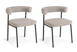 Habitat Oakie Pair of Chairs - Grey, £200, 4493118