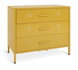 Habitat Stevie 3 Drawer Chest - Mustard, £170, 7166260