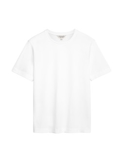 Autograph Pure Supima® Cotton Performance Crew Neck T-shirt, White, £20