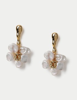 m&s Flower Drop Earrings £15 - Copy