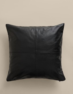 M&S Leather Panel Cushion £55