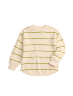 M&S Pure Cotton Striped Textured Top (1-8 Yrs) £8-£10
