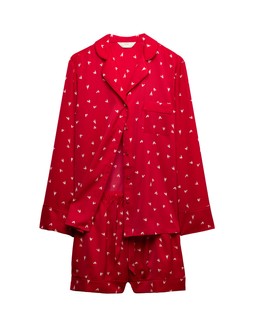 M&S SATIN SHORT PYJAMA SET £30