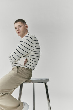 M&S Top £38, Trousers £25, Trainer £35 (3)