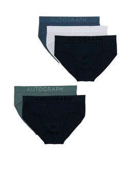 M&S Autograph 5pk Modal Stretch 360 Flex Briefs £38