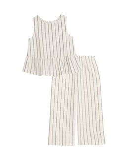 M&S Stripe Co-Ord Set (2 - 8 Yrs) £26