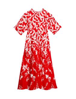 M&S Autograph Cupro Printed Maxi Dress £89 (1)
