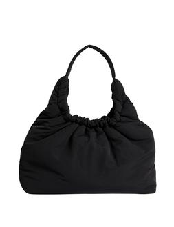 M&S Black Gathered Nylon Shoulder Bag £25