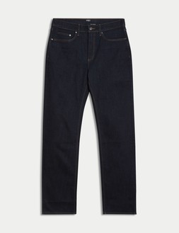 M&S Collection Straight Fit Stretch Jeans
