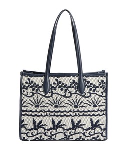M&S Navy Embroidered Tote Bag £45